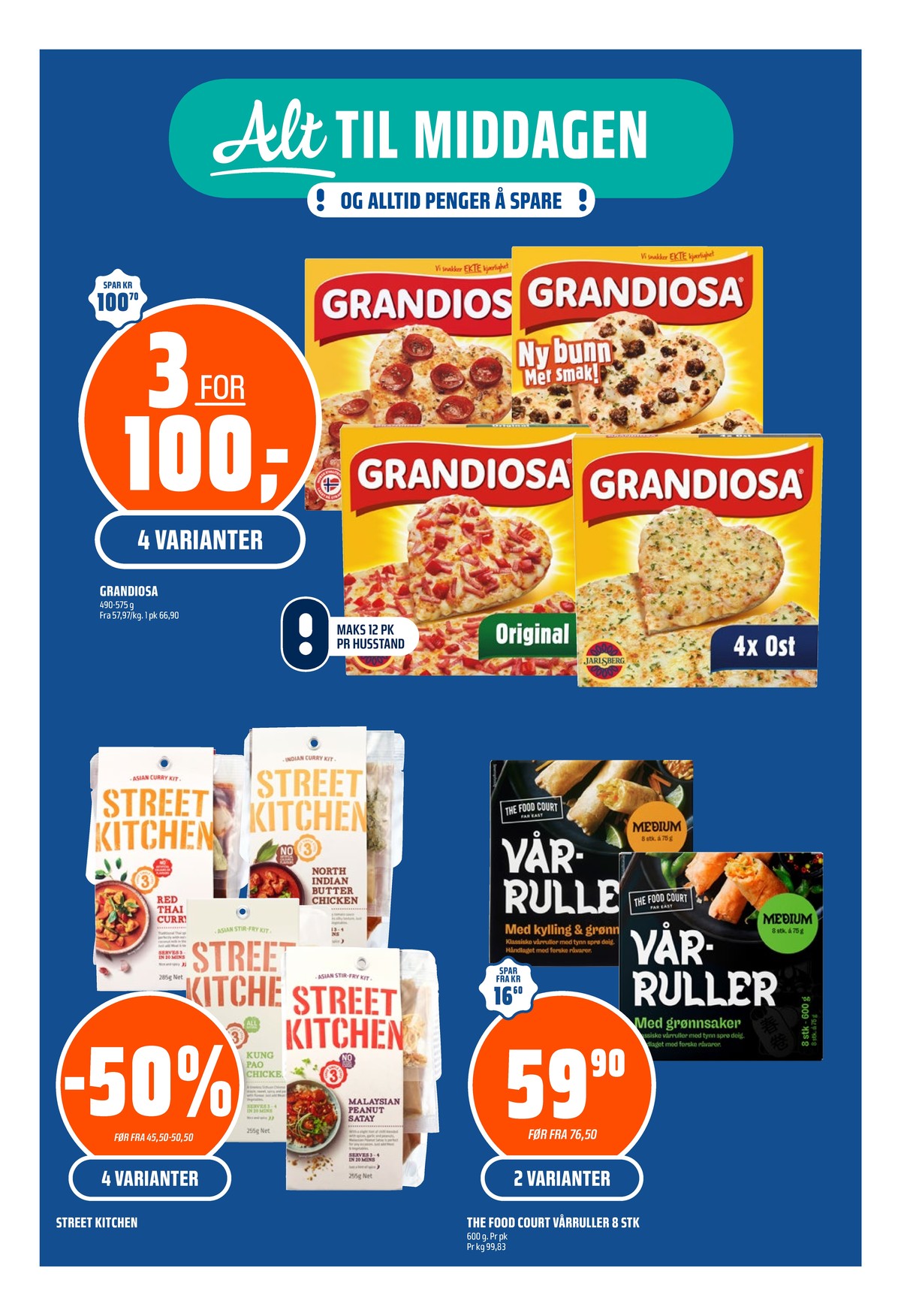 Se Coop Obs kundeavis for uke 31 på Tilbudsuken.no. Se gode tilbud på mange varer, f.eks. kjøttdeig & løk pizza grandiosa eller 4xost pizza grandiosa. Les kundeavisen her! Side 9