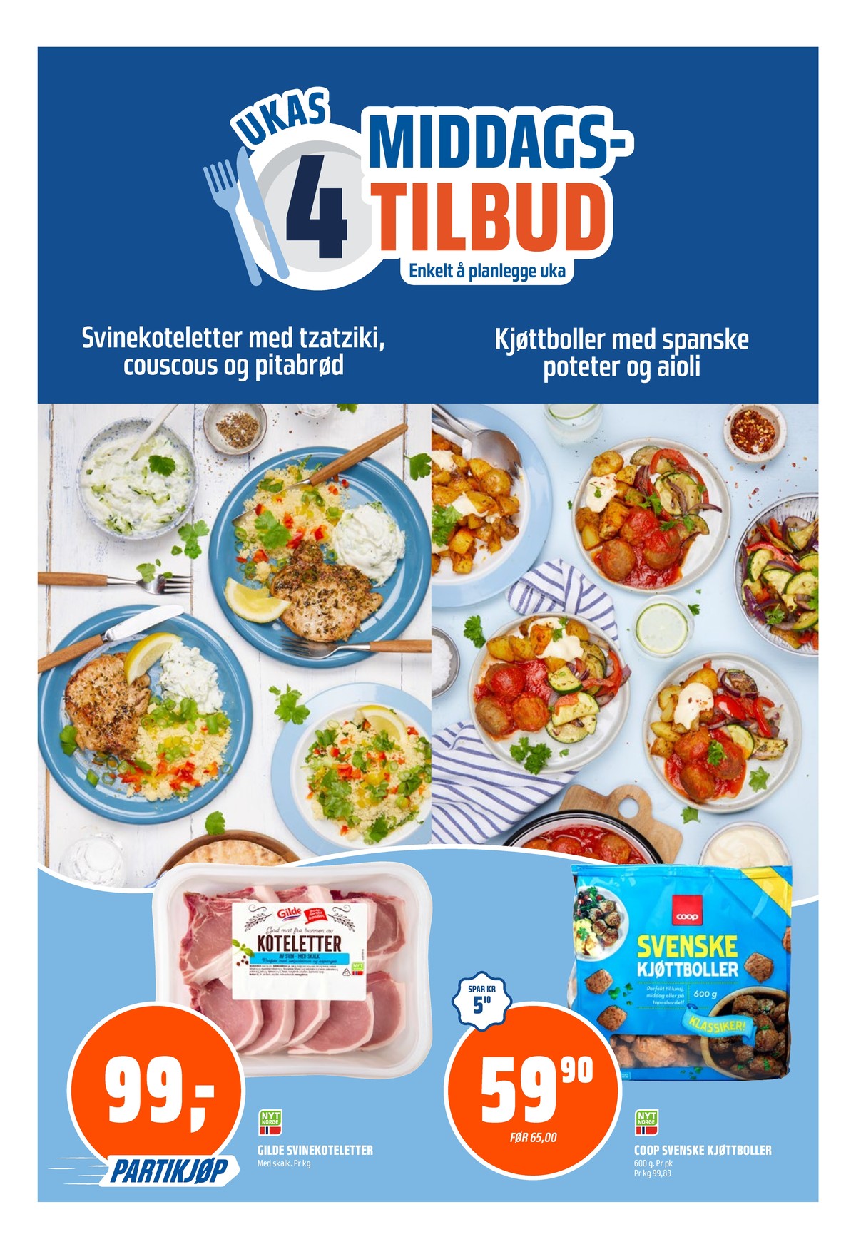 Se Coop Obs kundeavis for uke 31 på Tilbudsuken.no. Se gode tilbud på mange varer, f.eks. svinekoteletter gilde eller kjøttboller coop. Les kundeavisen her! Side 10
