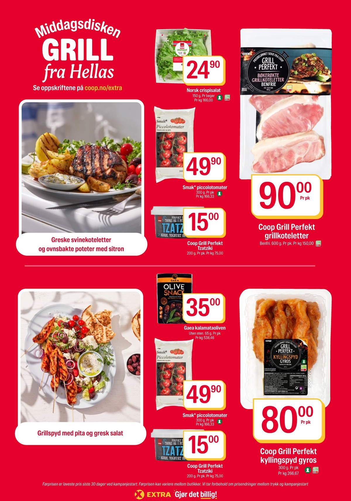Se Coop Extra kundeavis for uke 32 på Tilbudsuken.no. Se gode tilbud på mange varer, f.eks. salat coop eller koteletter coop. Les kundeavisen her! Side 17