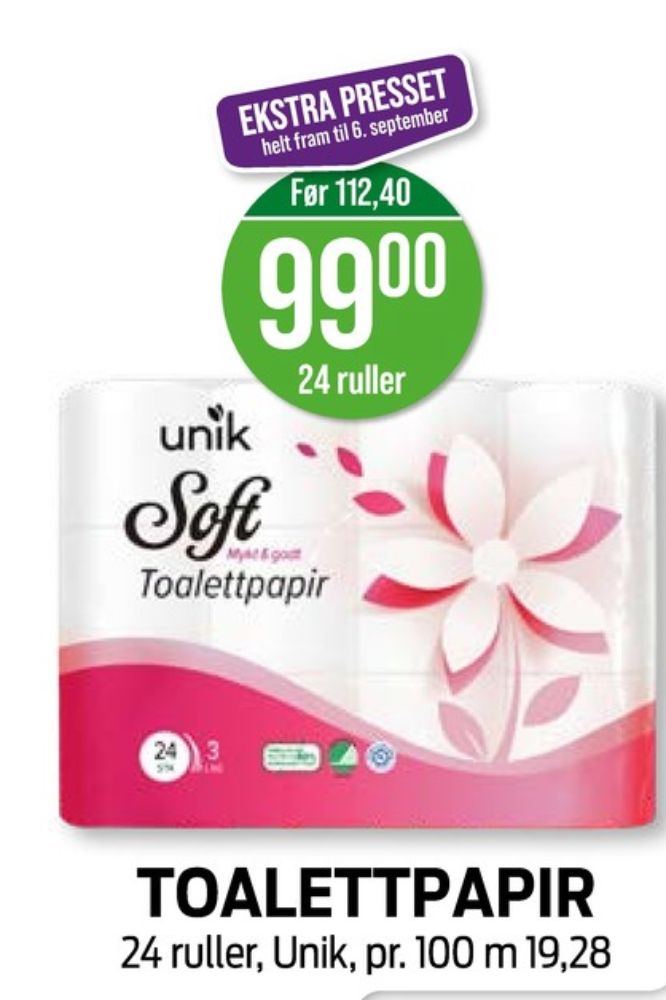 Unik Soft, Toalettpapir