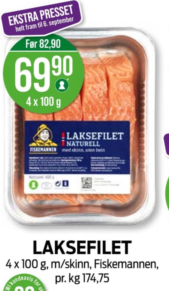 Fiskemannen, Laksefilet