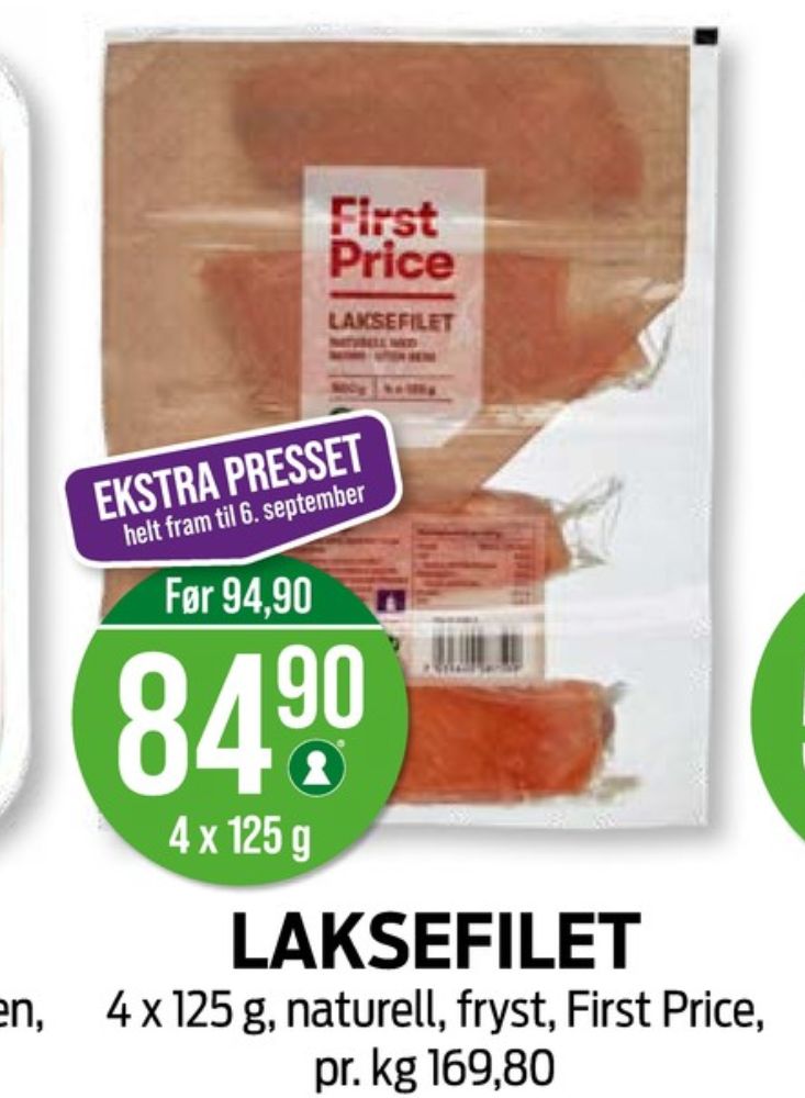 First Price, Laksefilet