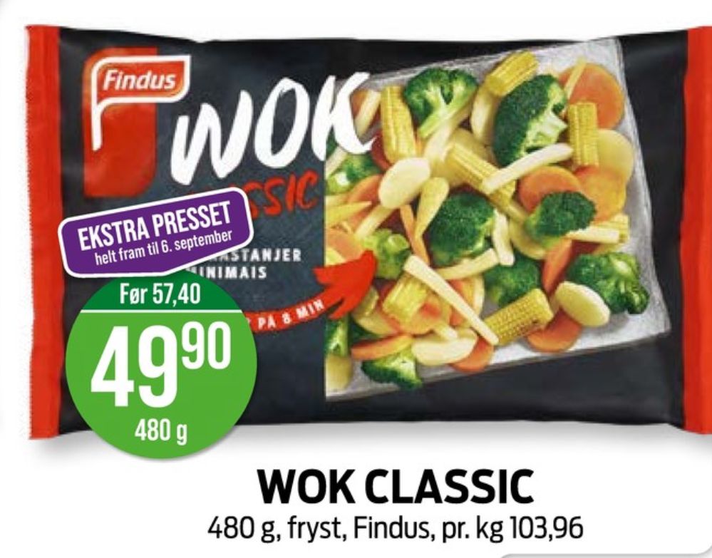 Findus, Wok Classic