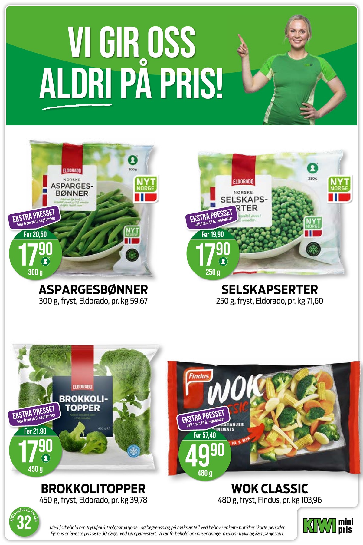 Se Kiwi kundeavis for uge 32 på Tilbudsuken.no. Se gode tilbud på mange varer. Les kundeavisen her! Side 9