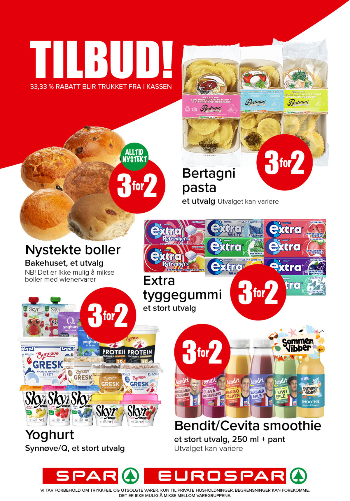 Se Spar - Eurospar kundeavis for uke 32 på Tilbudsuken.no. Se gode tilbud på mange varer, f.eks. boller bakehuset eller pasta bertagni. Les kundeavisen her! Side 14