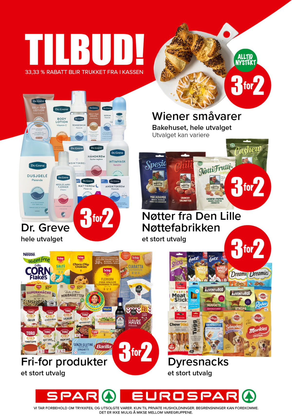 Se Spar - Eurospar kundeavis for uke 32 på Tilbudsuken.no. Se gode tilbud på mange varer, f.eks. intimvask dr greve eller bodylotion dr greve. Les kundeavisen her! Side 18