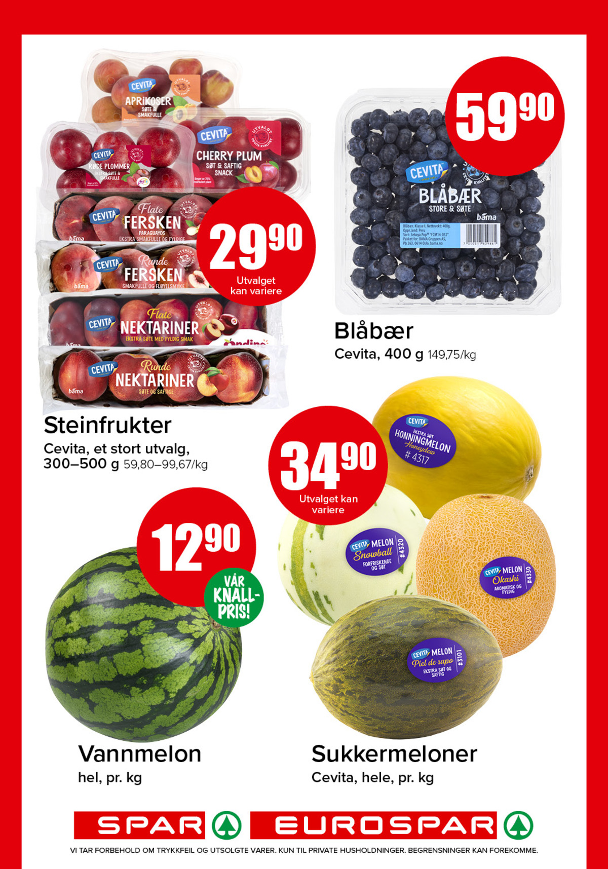 Se Spar - Eurospar kundeavis for uke 32 på Tilbudsuken.no. Se gode tilbud på mange varer, f.eks. fersken cevita eller nektarin cevita. Les kundeavisen her! Side 3