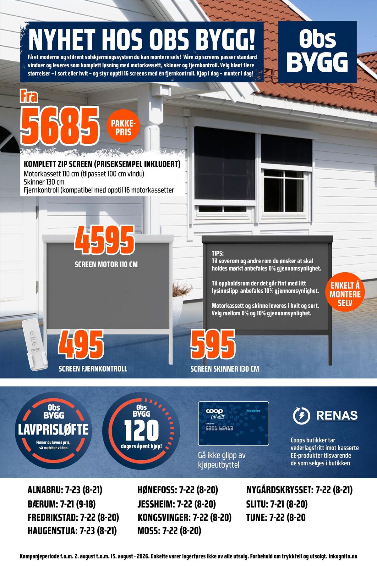 Se Coop Obs Bygg kundeavis for uge 32 på Tilbudsuken.no. Se gode tilbud på mange varer. Les kundeavisen her! Side 31