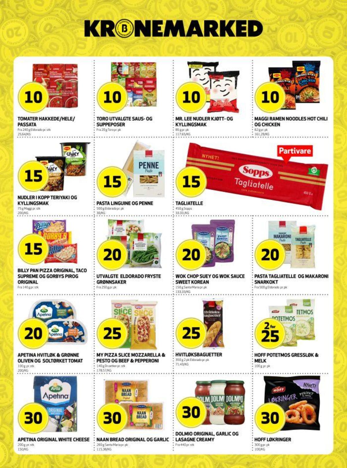 Se Bunnpris kundeavis for uke 32 på Tilbudsuken.no. Se gode tilbud på mange varer, f.eks. hele skrellede tomater eldorado eller hakkede tomater  eldorado. Les kundeavisen her! Side 11