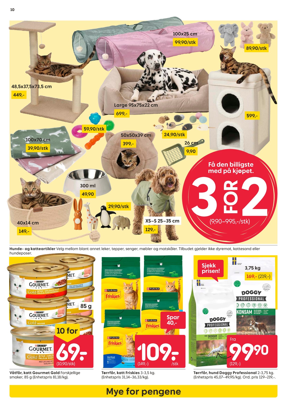 Se Rusta kundeavis for uke 32 på Tilbudsuken.no. Se gode tilbud på mange varer, f.eks. kattemat purina gourmet eller kattemat friskies. Les kundeavisen her! Side 10