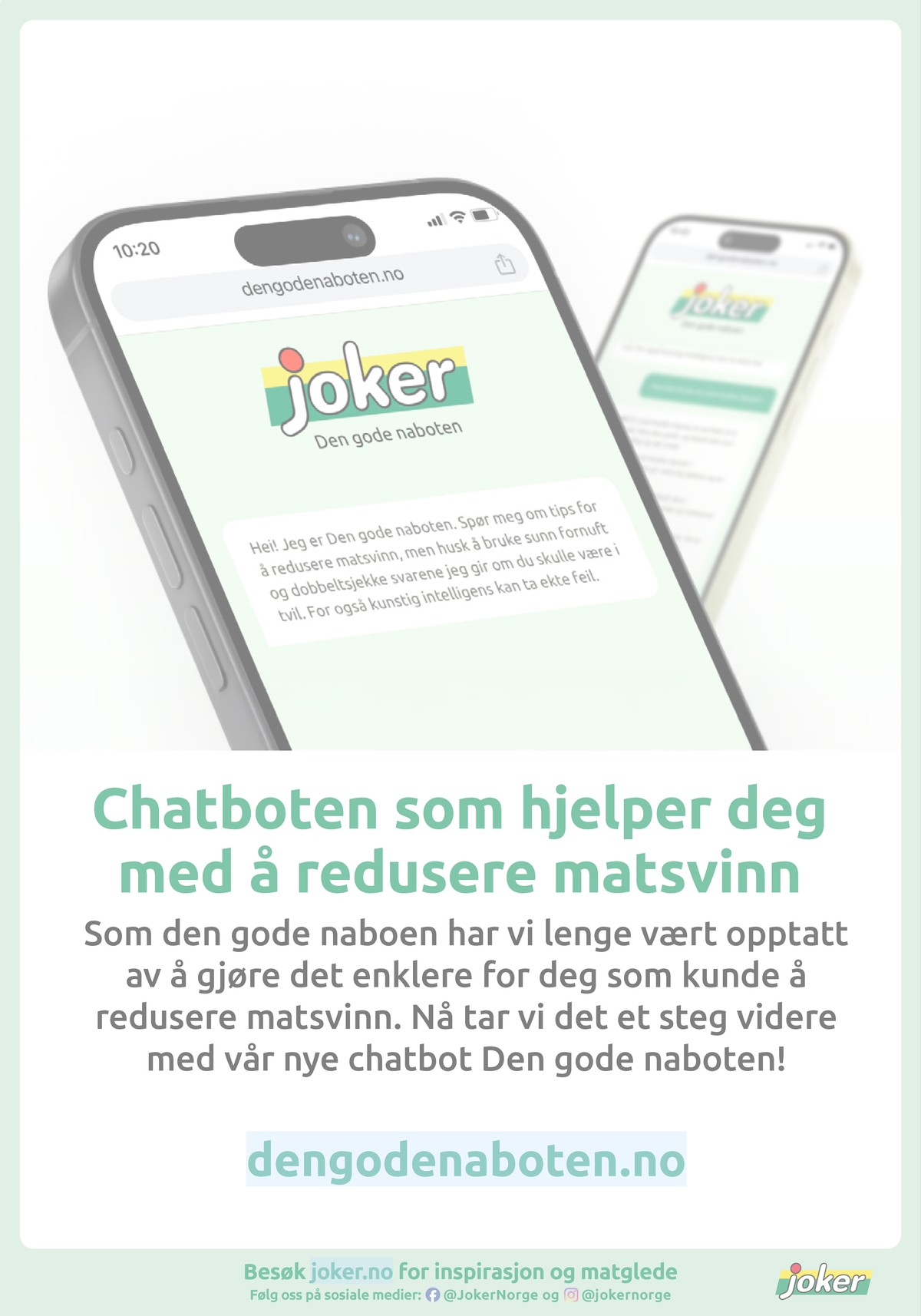 Se Joker kundeavis for uge 32 på Tilbudsuken.no. Se gode tilbud på mange varer. Les kundeavisen her! Side 28
