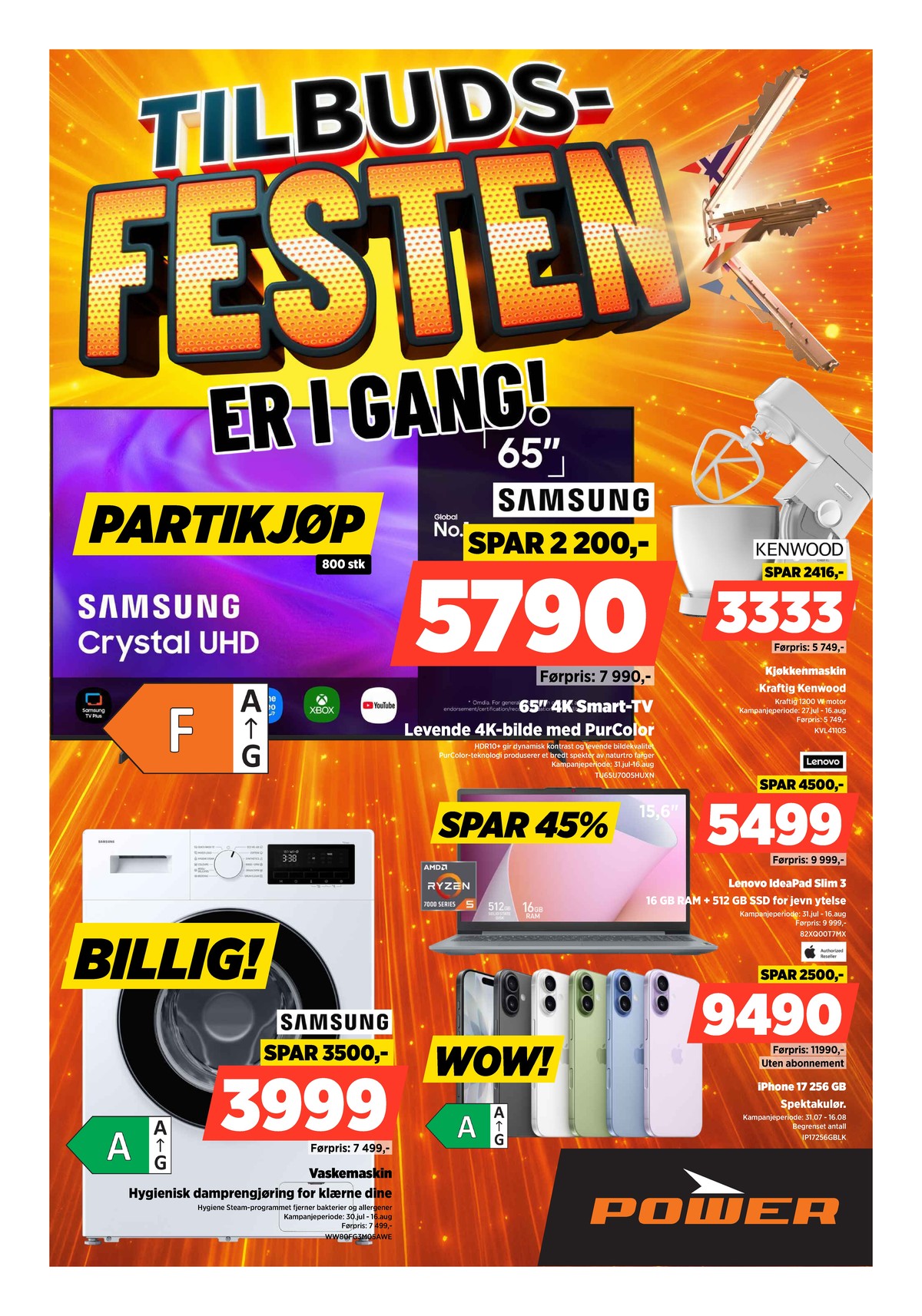 Se Power kundeavis for uge 32 på Tilbudsuken.no. Se gode tilbud på mange varer. Les kundeavisen her! Side 1