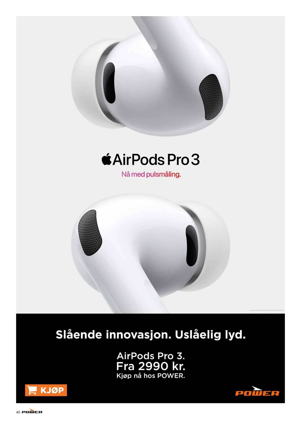Se Power kundeavis for uge 32 på Tilbudsuken.no. Se gode tilbud på mange varer. Les kundeavisen her! Side 40