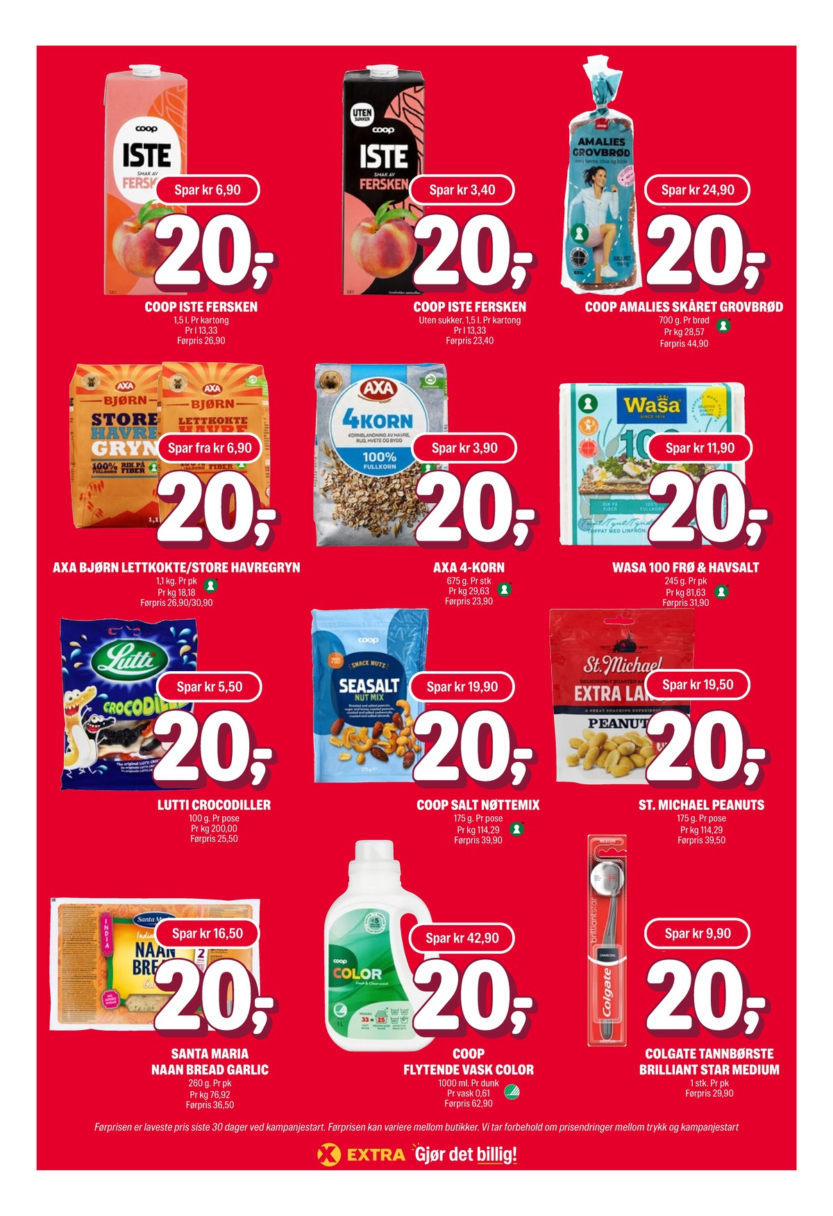 Se Coop Extra kundeavis for uke 33 på Tilbudsuken.no. Se gode tilbud på mange varer, f.eks. iste coop eller iste coop. Les kundeavisen her! Side 3