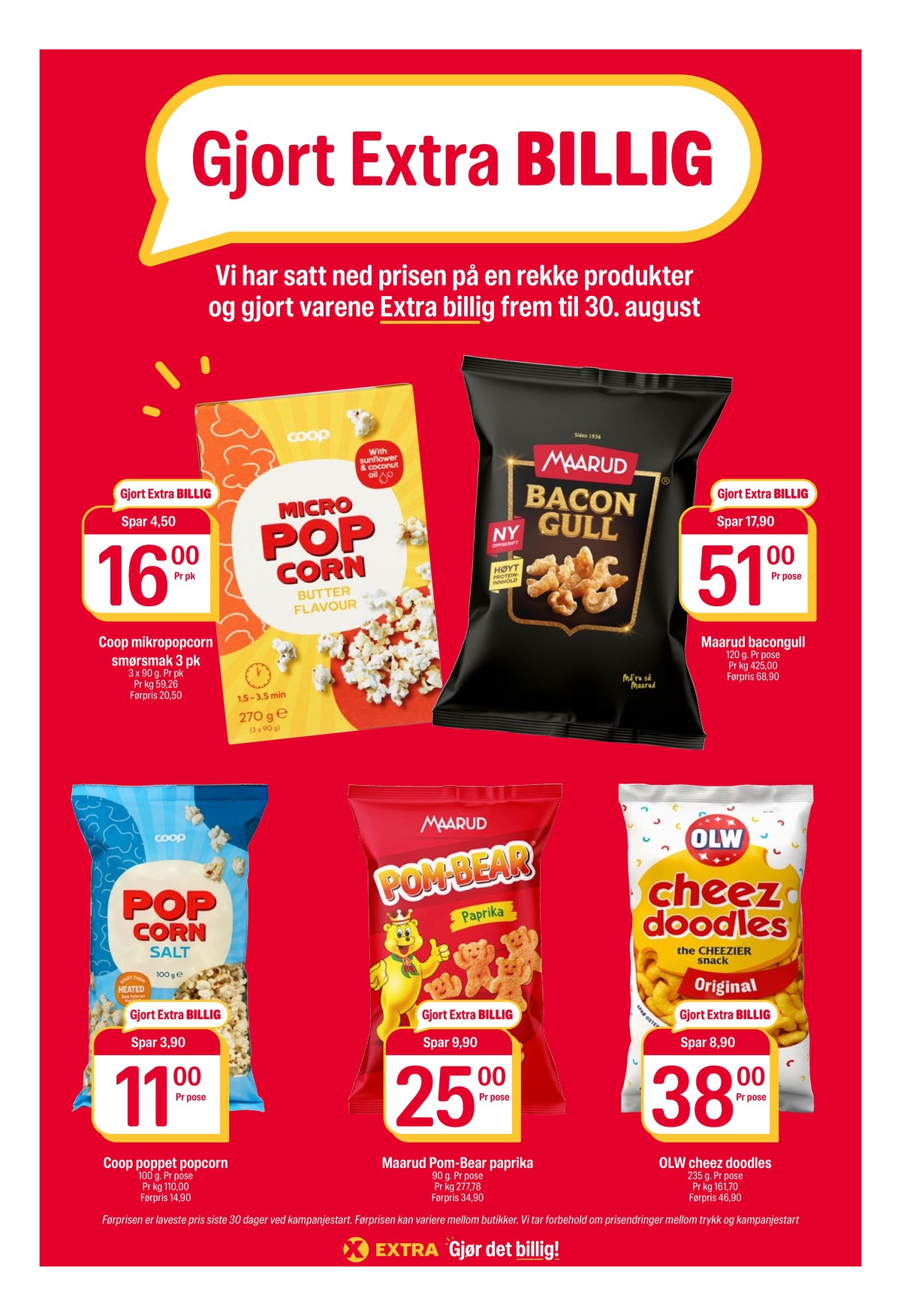 Se Coop Extra kundeavis for uge 33 på Tilbudsuken.no. Se gode tilbud på mange varer. Les kundeavisen her! Side 16