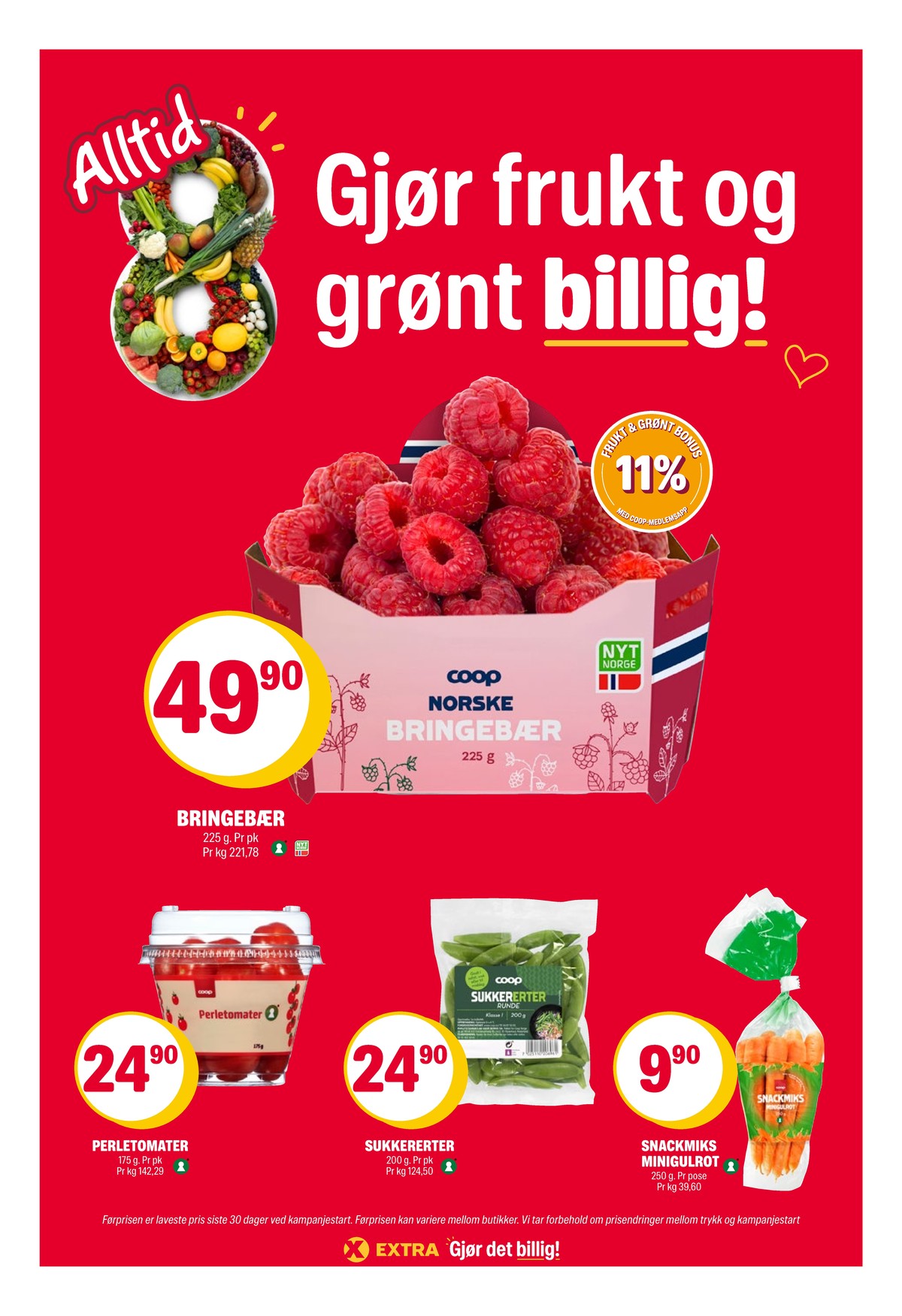 Se Coop Extra kundeavis for uge 33 på Tilbudsuken.no. Se gode tilbud på mange varer. Les kundeavisen her! Side 5