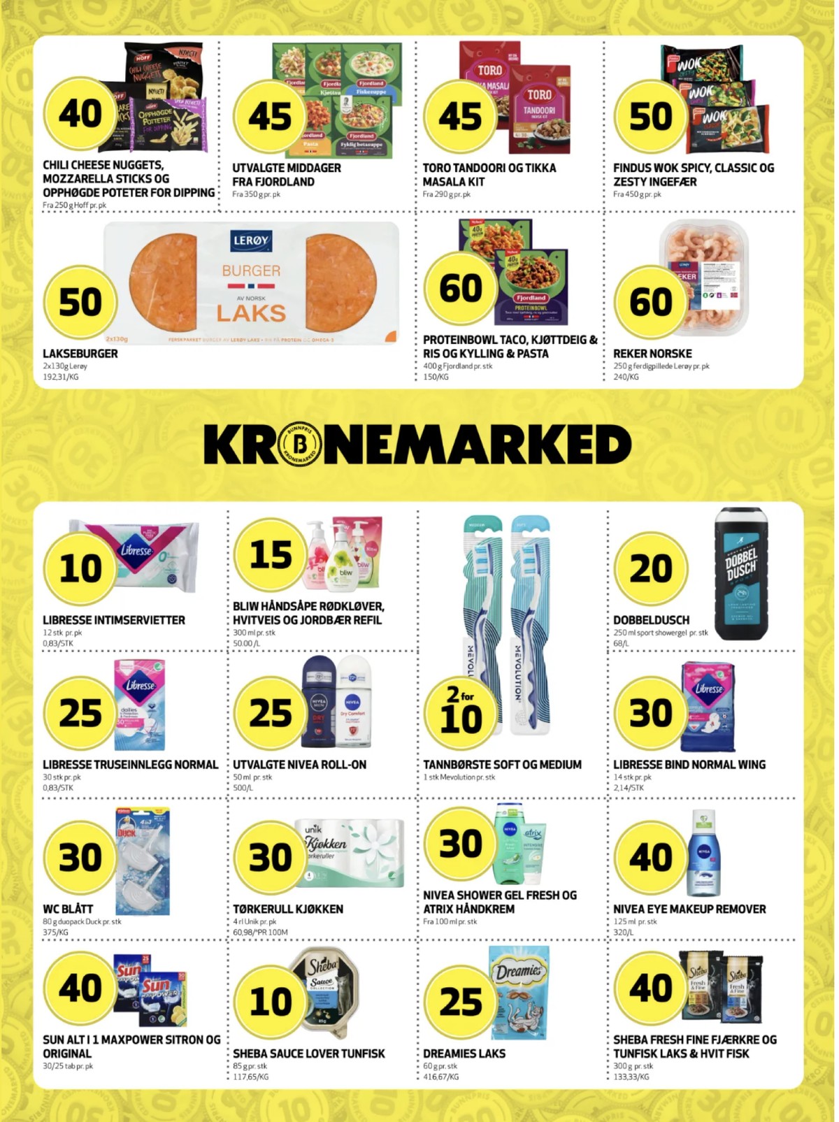 Se Bunnpris kundeavis for uge 33 på Tilbudsuken.no. Se gode tilbud på mange varer. Les kundeavisen her! Side 13