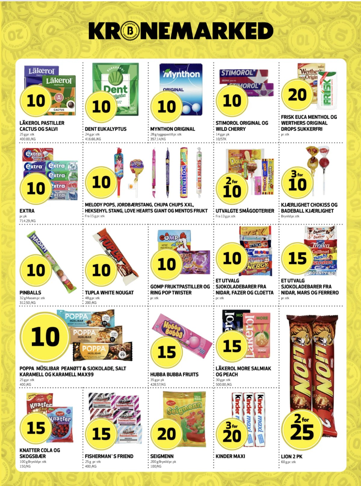 Se Bunnpris kundeavis for uge 33 på Tilbudsuken.no. Se gode tilbud på mange varer. Les kundeavisen her! Side 17