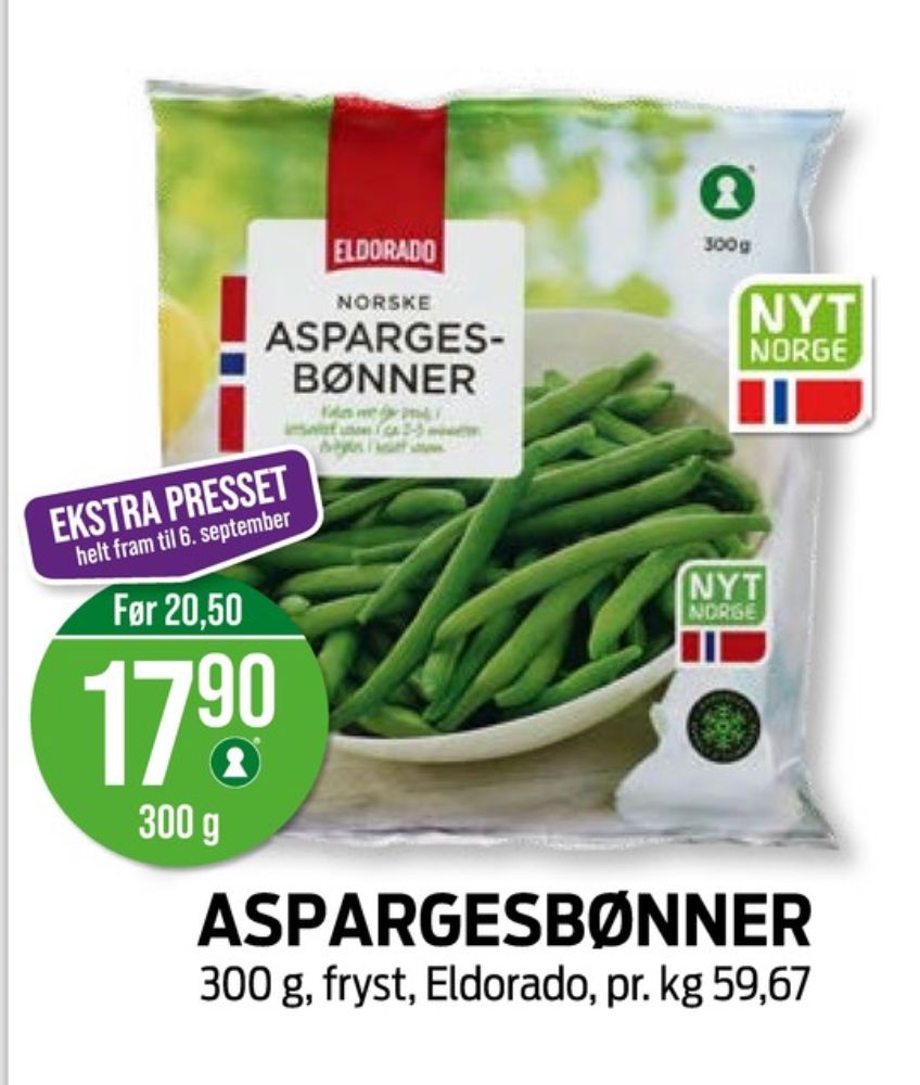 Eldorado, Aspargesbønner