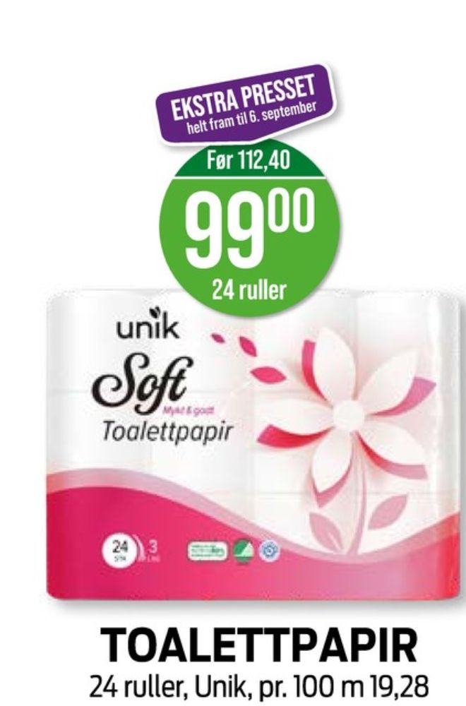 Unik Soft, Toalettpapir