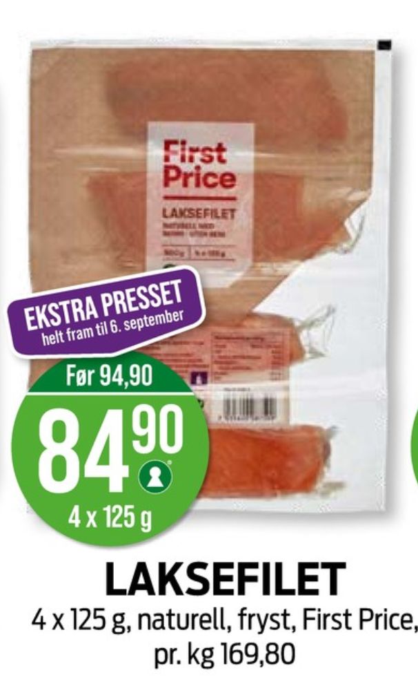 First Price, Laksefilet