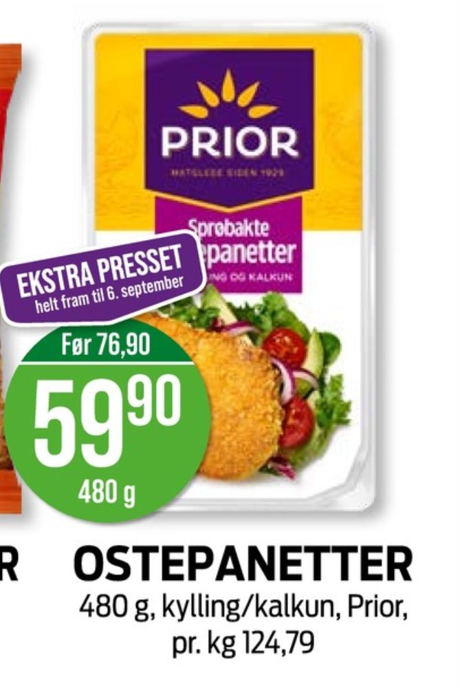 Prior, Ostepanetter
