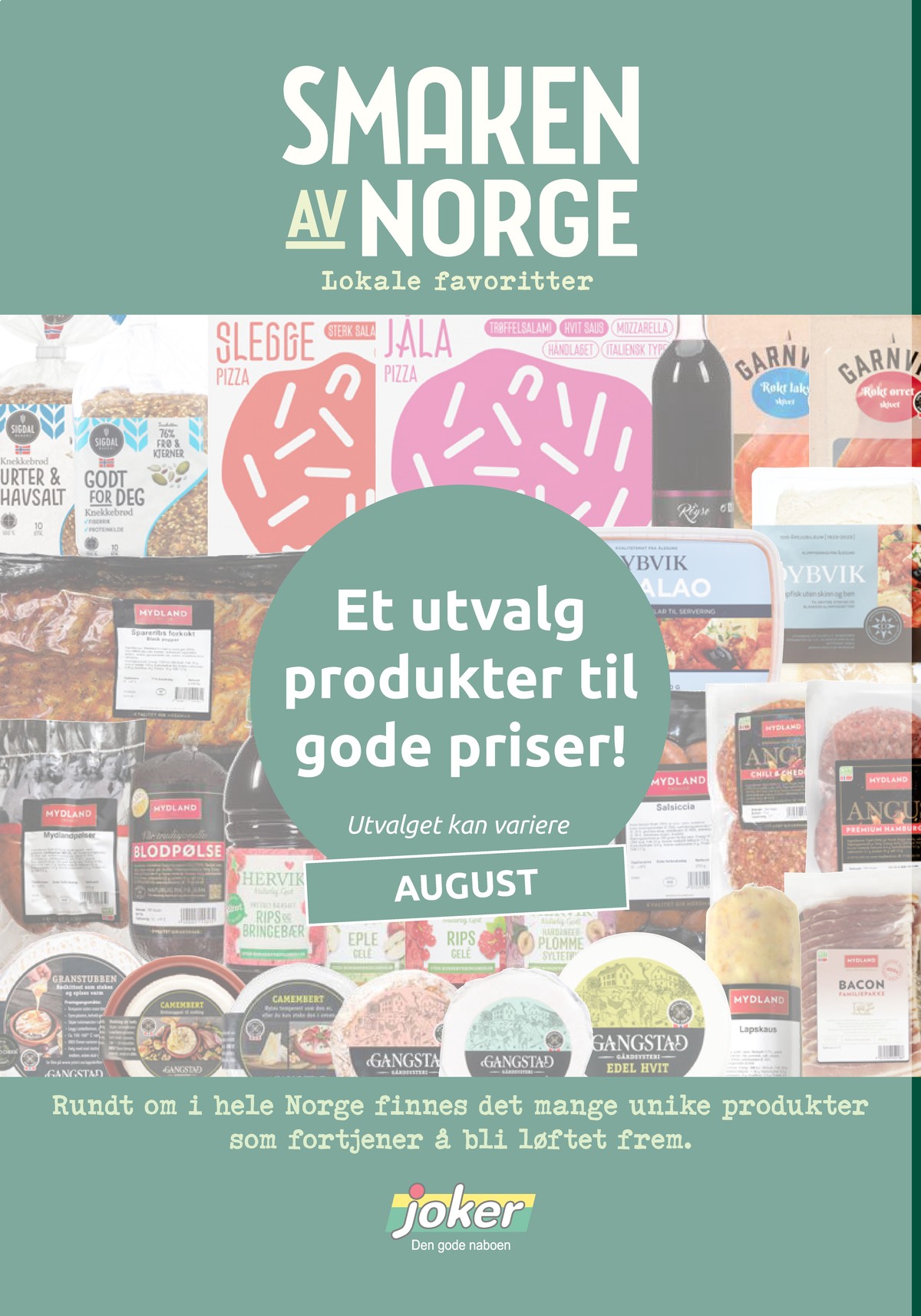 Se Joker kundeavis for uge 33 på Tilbudsuken.no. Se gode tilbud på mange varer. Les kundeavisen her! Side 19