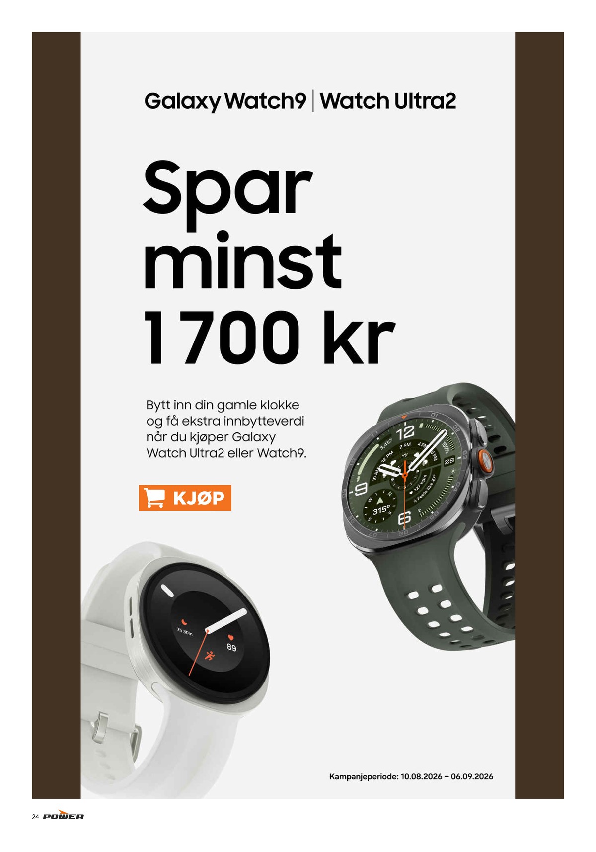 Se Power kundeavis for uge 33 på Tilbudsuken.no. Se gode tilbud på mange varer. Les kundeavisen her! Side 24