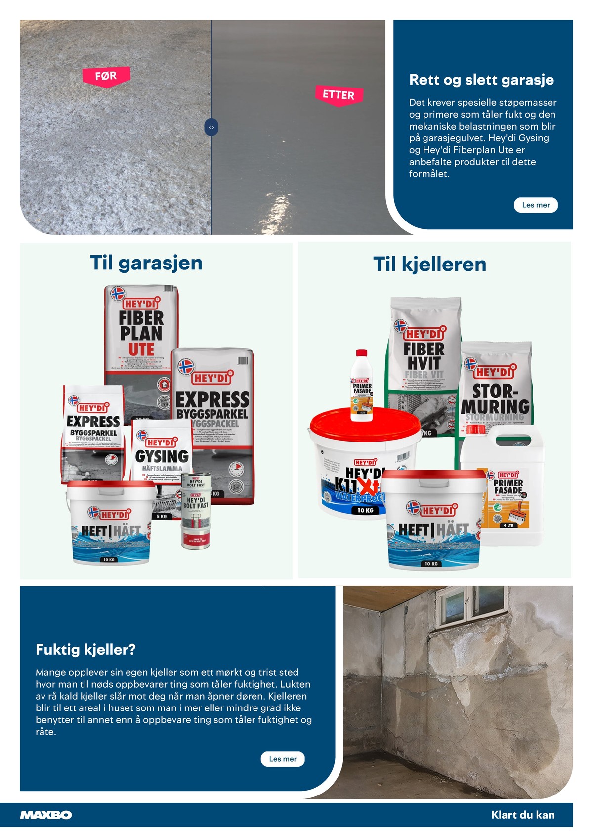 Se Maxbo kundeavis for uge 33 på Tilbudsuken.no. Se gode tilbud på mange varer. Les kundeavisen her! Side 19