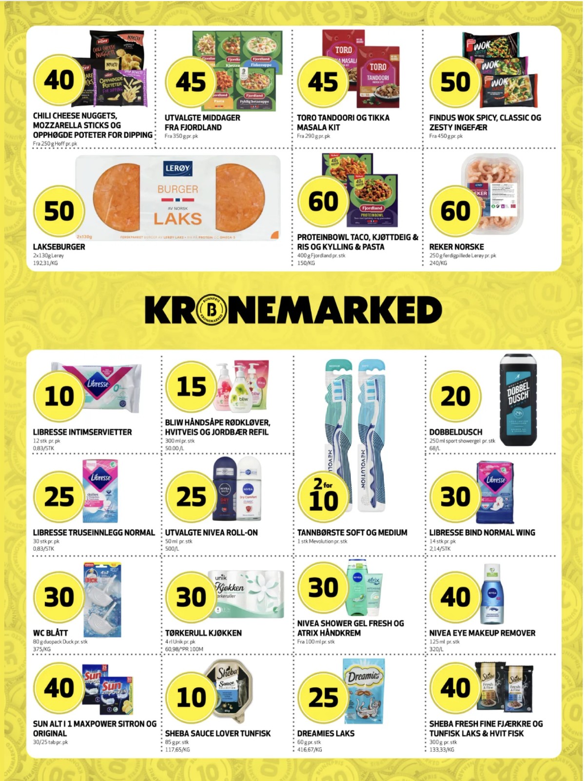 Se Bunnpris kundeavis for uge 34 på Tilbudsuken.no. Se gode tilbud på mange varer. Les kundeavisen her! Side 13