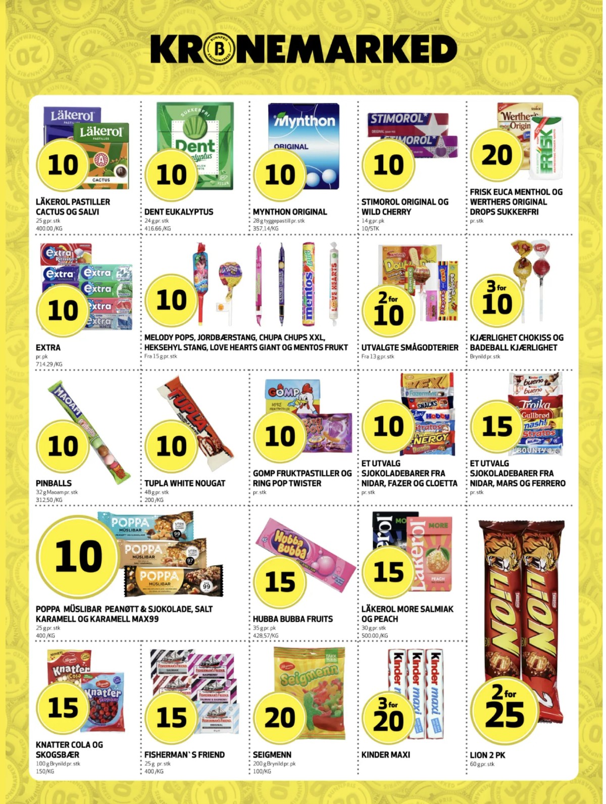 Se Bunnpris kundeavis for uge 34 på Tilbudsuken.no. Se gode tilbud på mange varer. Les kundeavisen her! Side 17
