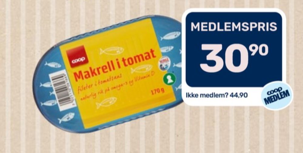 Coop, Makrell
