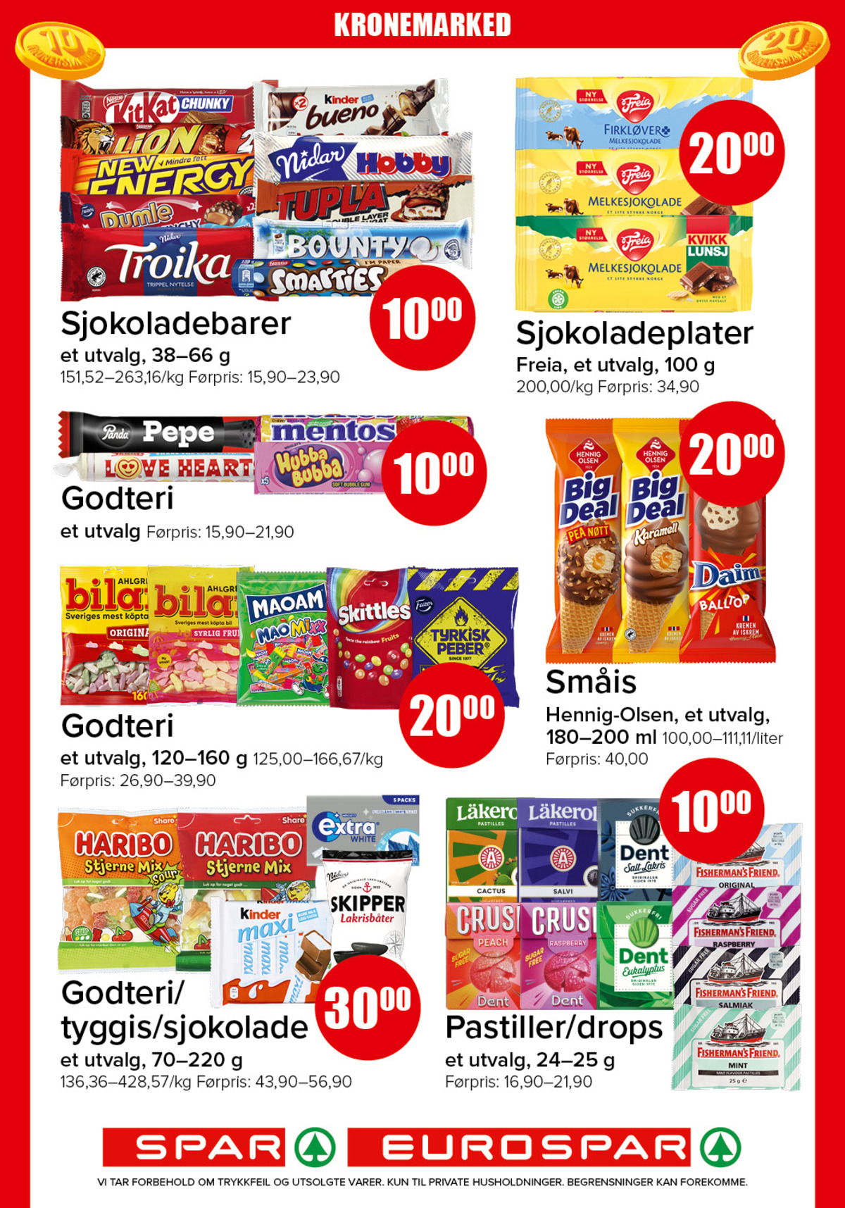 Se Spar - Eurospar kundeavis for uge 34 på Tilbudsuken.no. Se gode tilbud på mange varer. Les kundeavisen her! Side 11