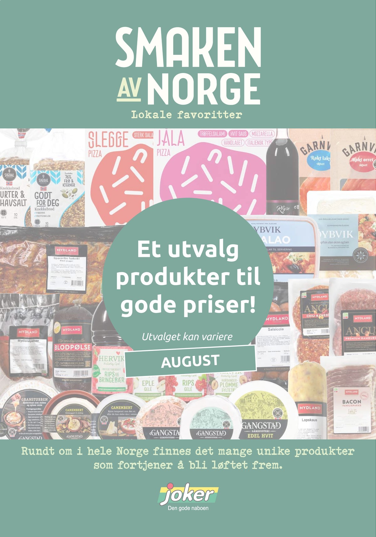 Se Joker kundeavis for uge 34 på Tilbudsuken.no. Se gode tilbud på mange varer. Les kundeavisen her! Side 19