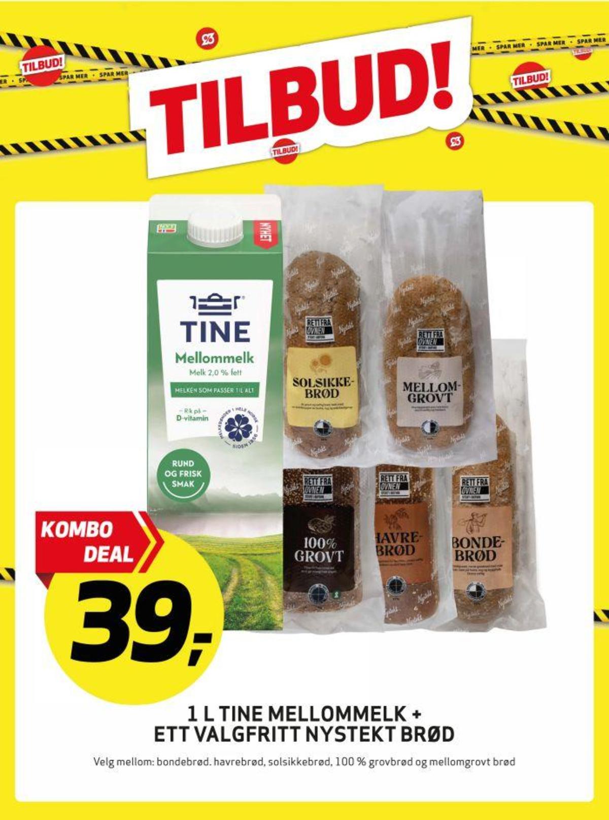 Se Bunnpris kundeavis for uke 34 på Tilbudsuken.no. Se gode tilbud på mange varer, f.eks. bondebrød kløverbakeriet eller andre varer. Les kundeavisen her! Side 4