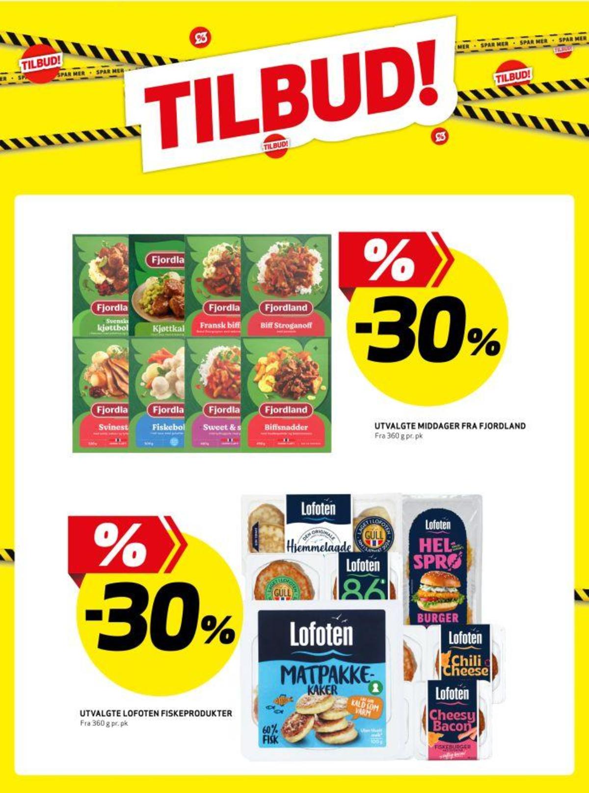 Se Bunnpris kundeavis for uke 34 på Tilbudsuken.no. Se gode tilbud på mange varer, f.eks. biffsnadder fjordland eller fiskenuggets lofoten. Les kundeavisen her! Side 7