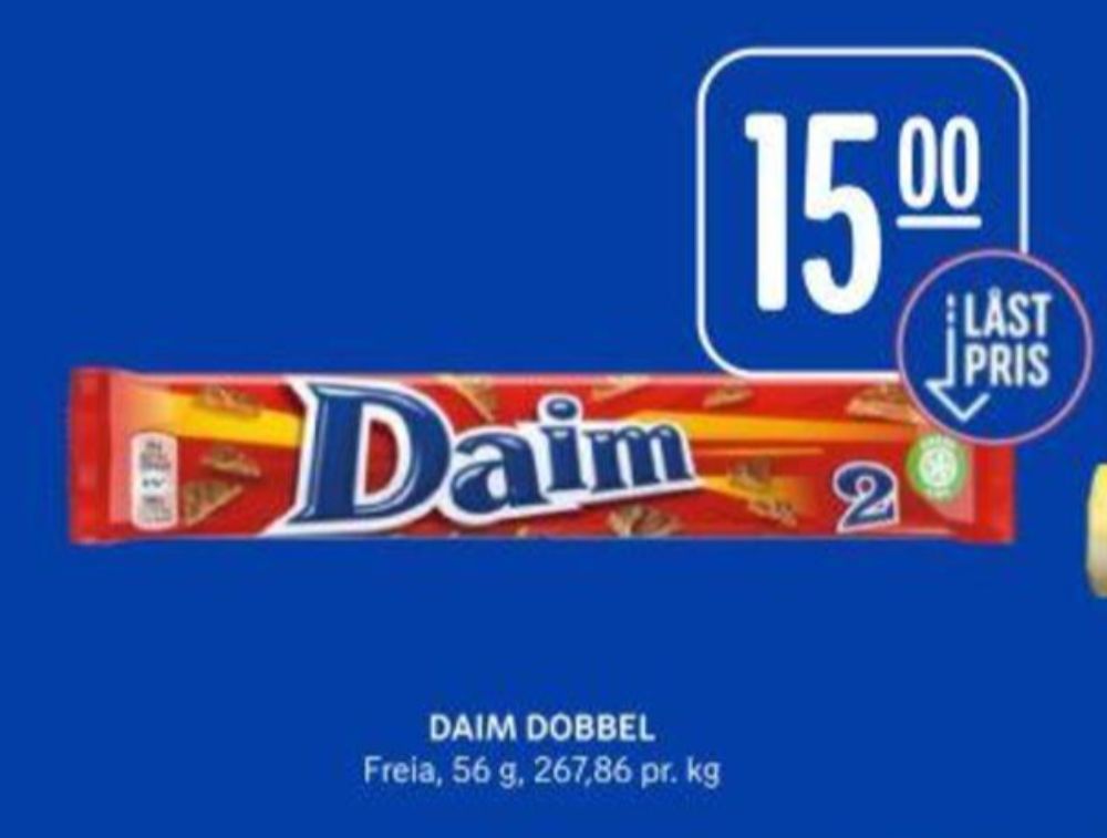 Freia Daim, Sjokoladebar