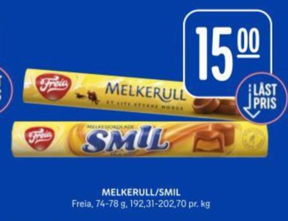 Freia Smil, Sjokoladerulle