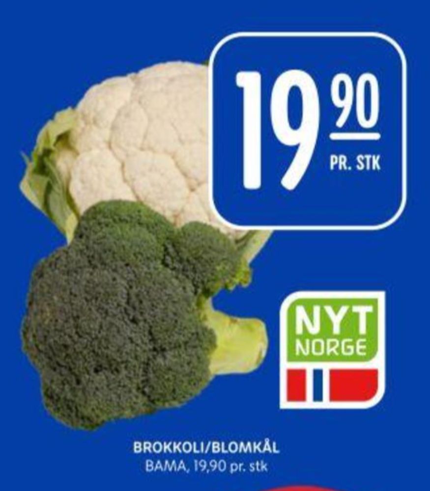 Ukjent, Blomkål
