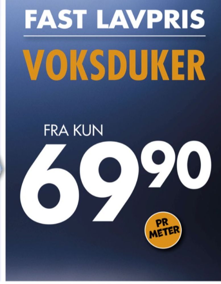 Ukjent, Voksduk