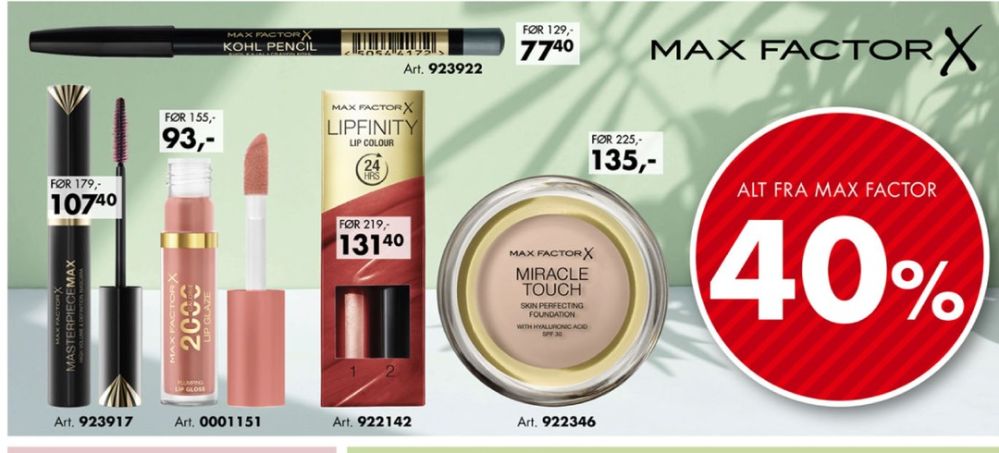 Max Factor, Leppestift