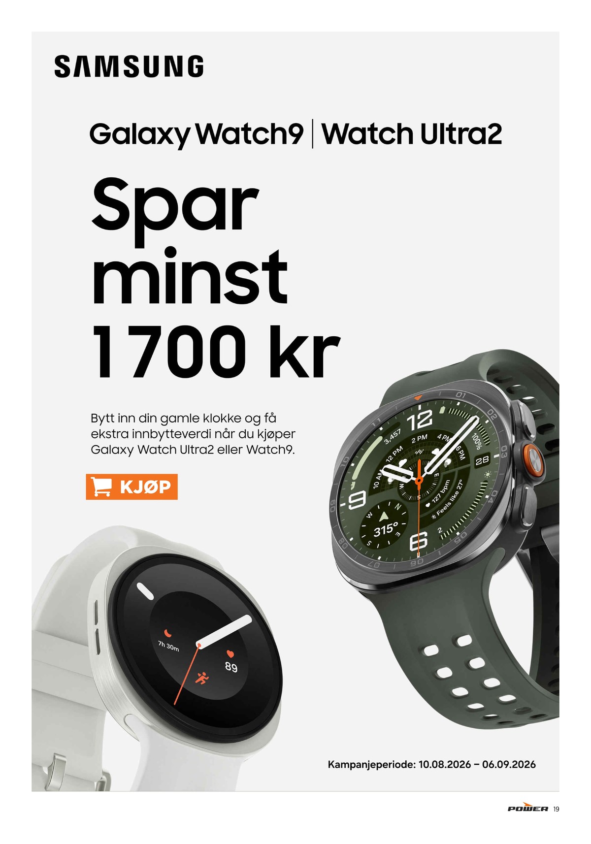 Se Power kundeavis for uge 34 på Tilbudsuken.no. Se gode tilbud på mange varer. Les kundeavisen her! Side 19