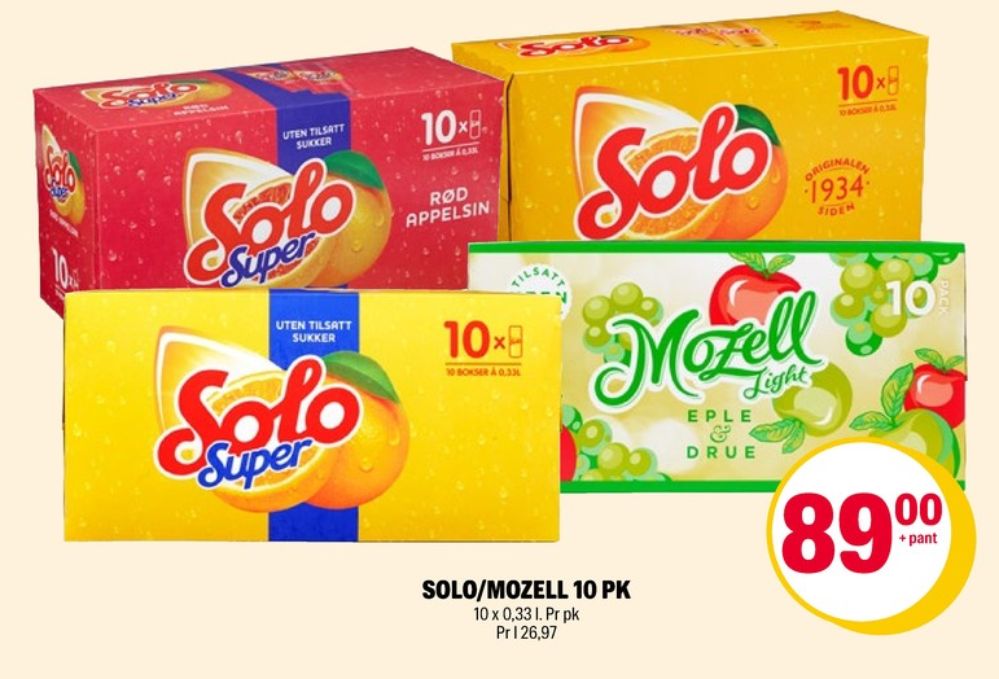 Solo Super, Solo Super 10 pk.