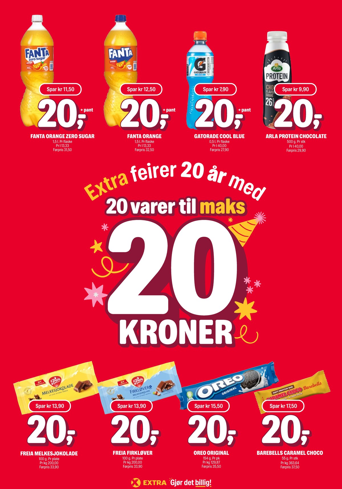 Se Coop Extra kundeavis for uke 35 på Tilbudsuken.no. Se gode tilbud på mange varer, f.eks. fanta zero fanta zero eller fanta fanta. Les kundeavisen her! Side 3