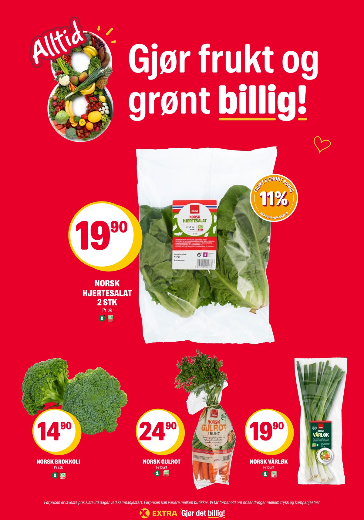 Se Coop Extra kundeavis for uke 35 på Tilbudsuken.no. Se gode tilbud på mange varer, f.eks. salat coop eller brokkoli ukjent. Les kundeavisen her! Side 5