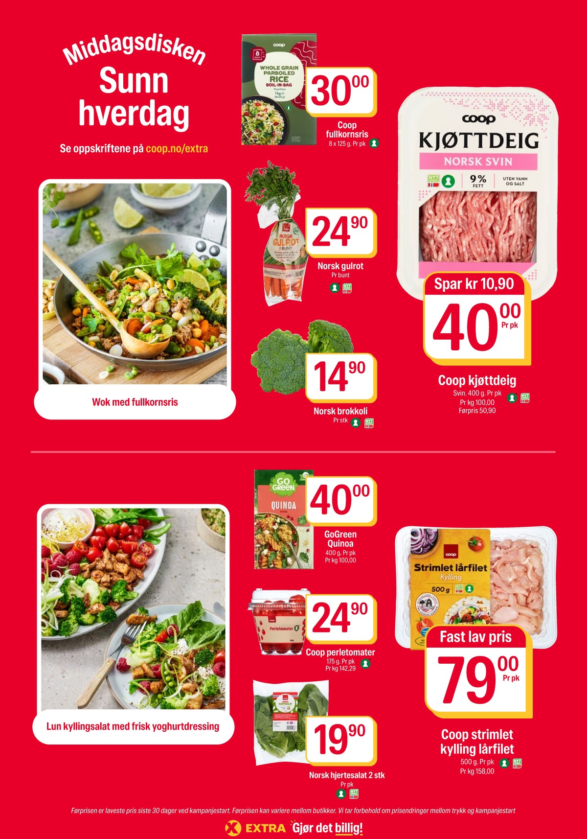 Se Coop Extra kundeavis for uke 35 på Tilbudsuken.no. Se gode tilbud på mange varer, f.eks. gulrøtter coop eller andre varer. Les kundeavisen her! Side 7