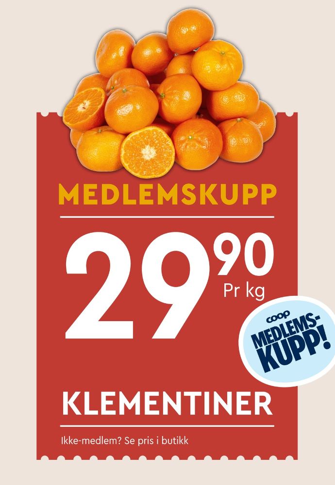 Ukjent, Klementiner