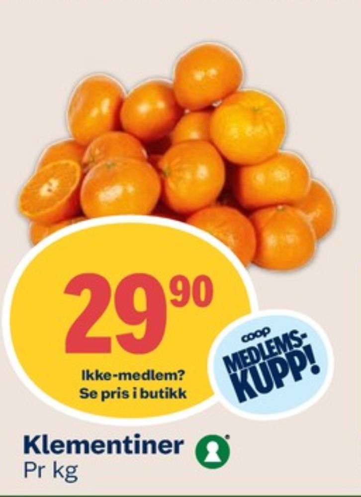 Ukjent, Klementiner