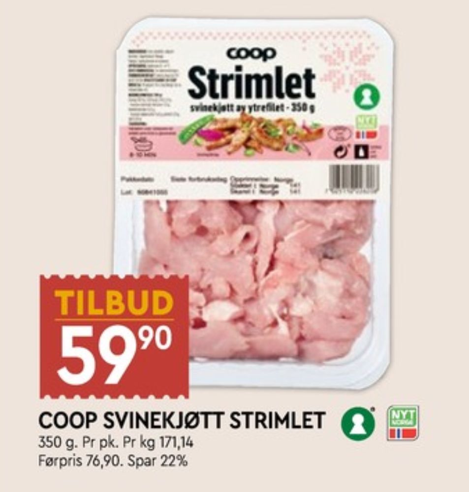 Coop, Svinekjøtt