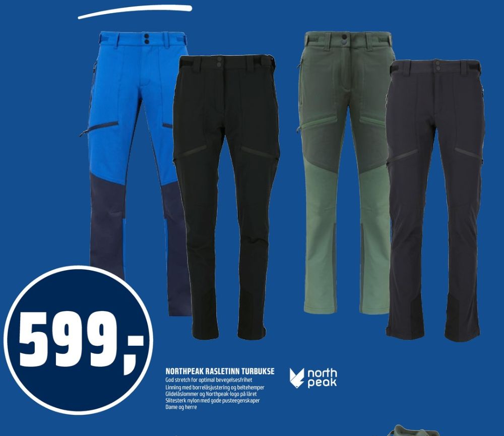 Northpeak, Buks